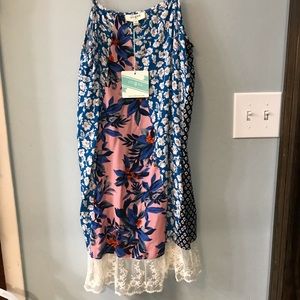 Multi print dress